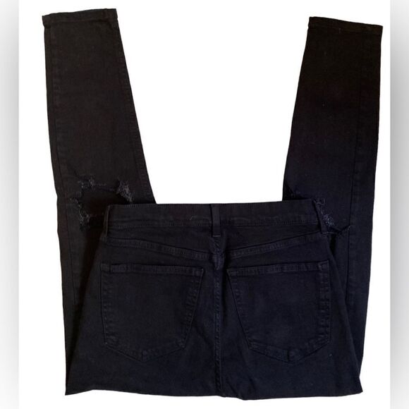 Topshop Black High Rise Jeans Size 30 - Picture 5 of 6
